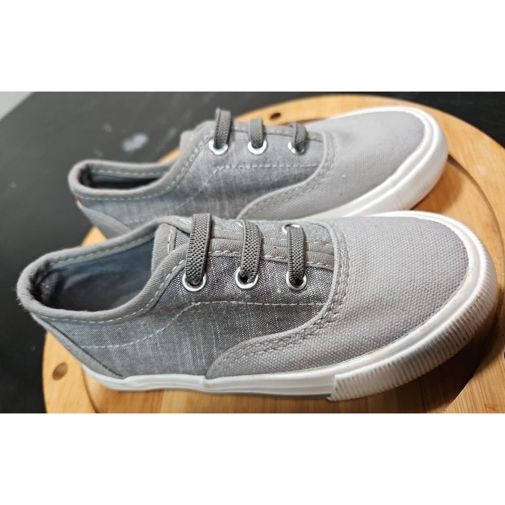 MAGELLAN Toddler Parker‎ III Canvas Grey Slip On Sneaker Shoes Size Youth 9 *EUC - Picture 3 of 13
